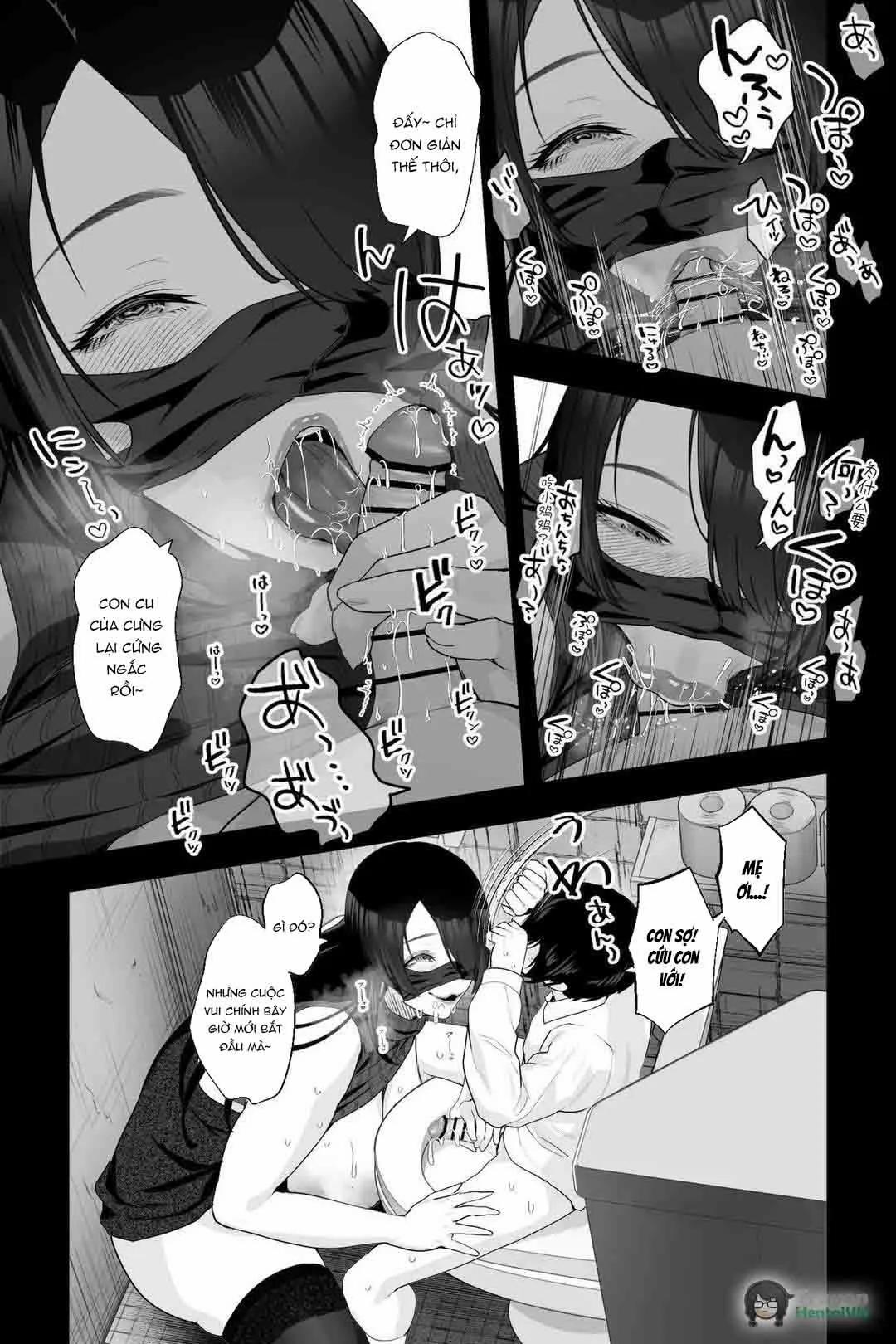 MILF rình rập và Tôi, đồ chơi tình dục của cô ấy Oneshot trang 8