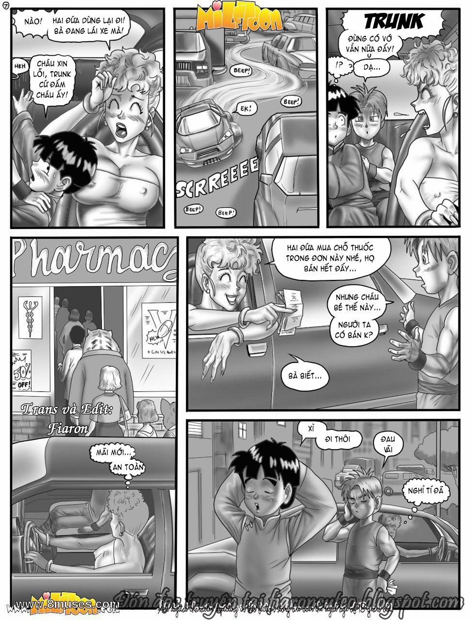 Milftoon - DBX ISSUE 2 (Dragon Ball Z) Oneshot [Không che] trang 8