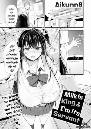 Bìa truyện Milk is King & I'm Its Servant, 