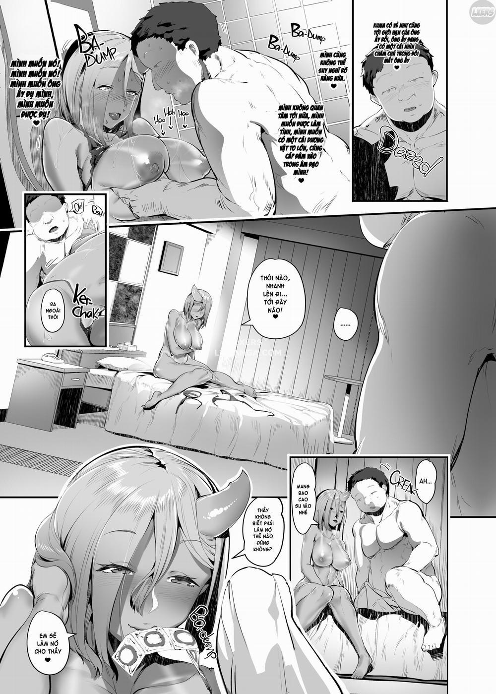 Milked by an Oni Gal Oneshot trang 12