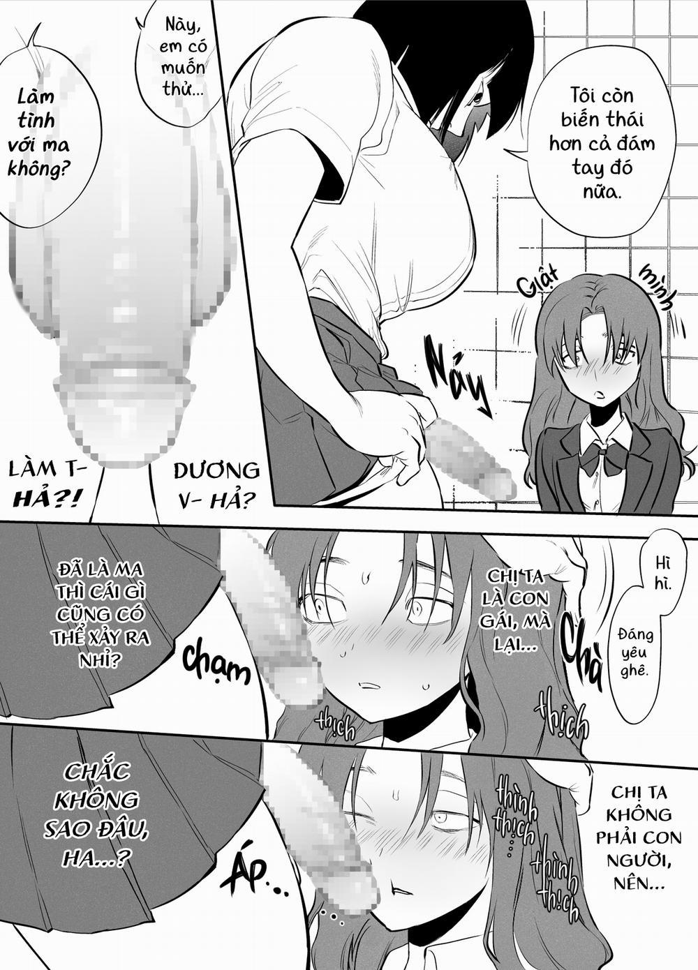 Mình, WC, và futanari Hanako-san Sợ wa sợ wa trang 10