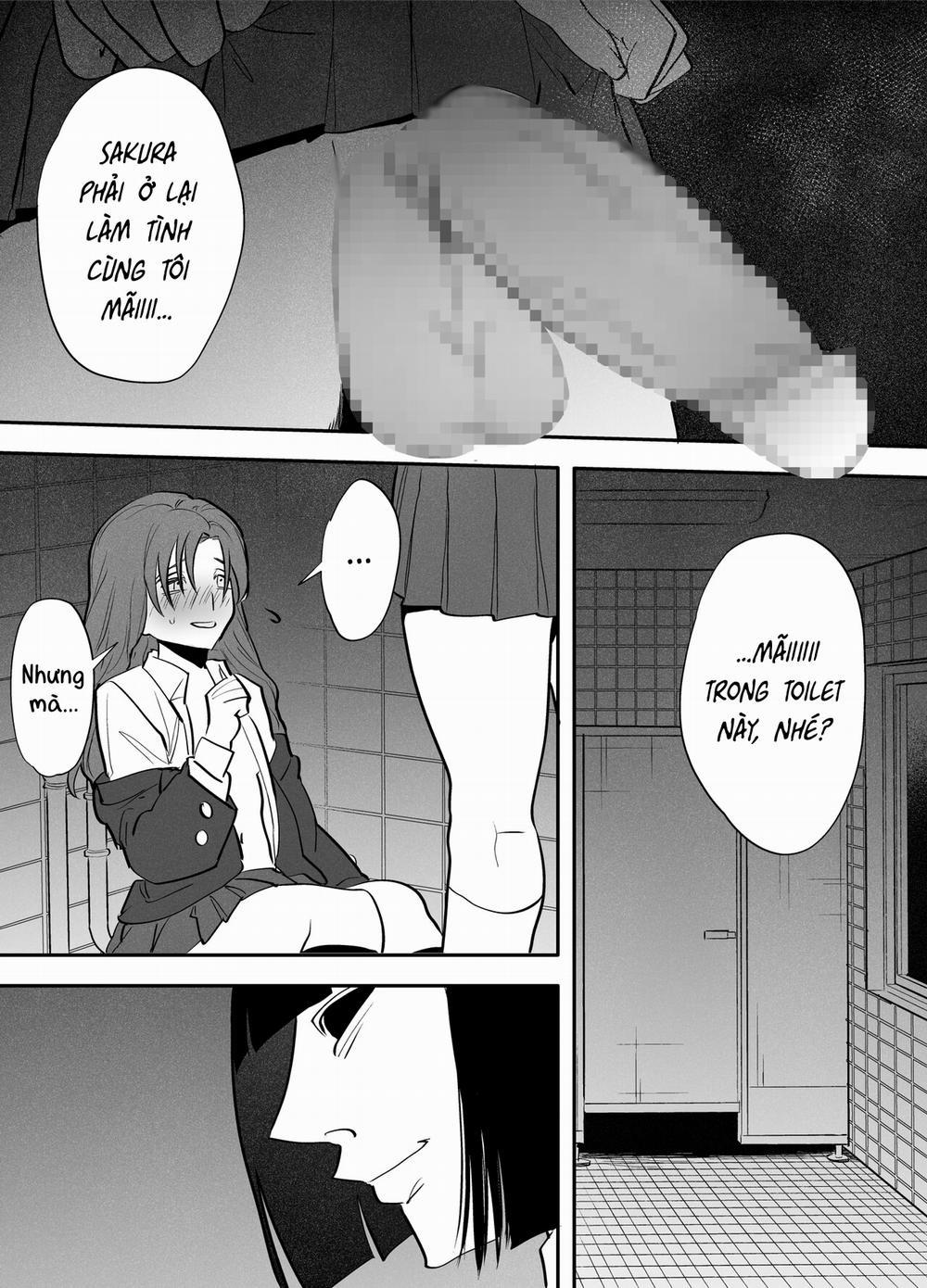 Mình, WC, và futanari Hanako-san Sợ wa sợ wa trang 17