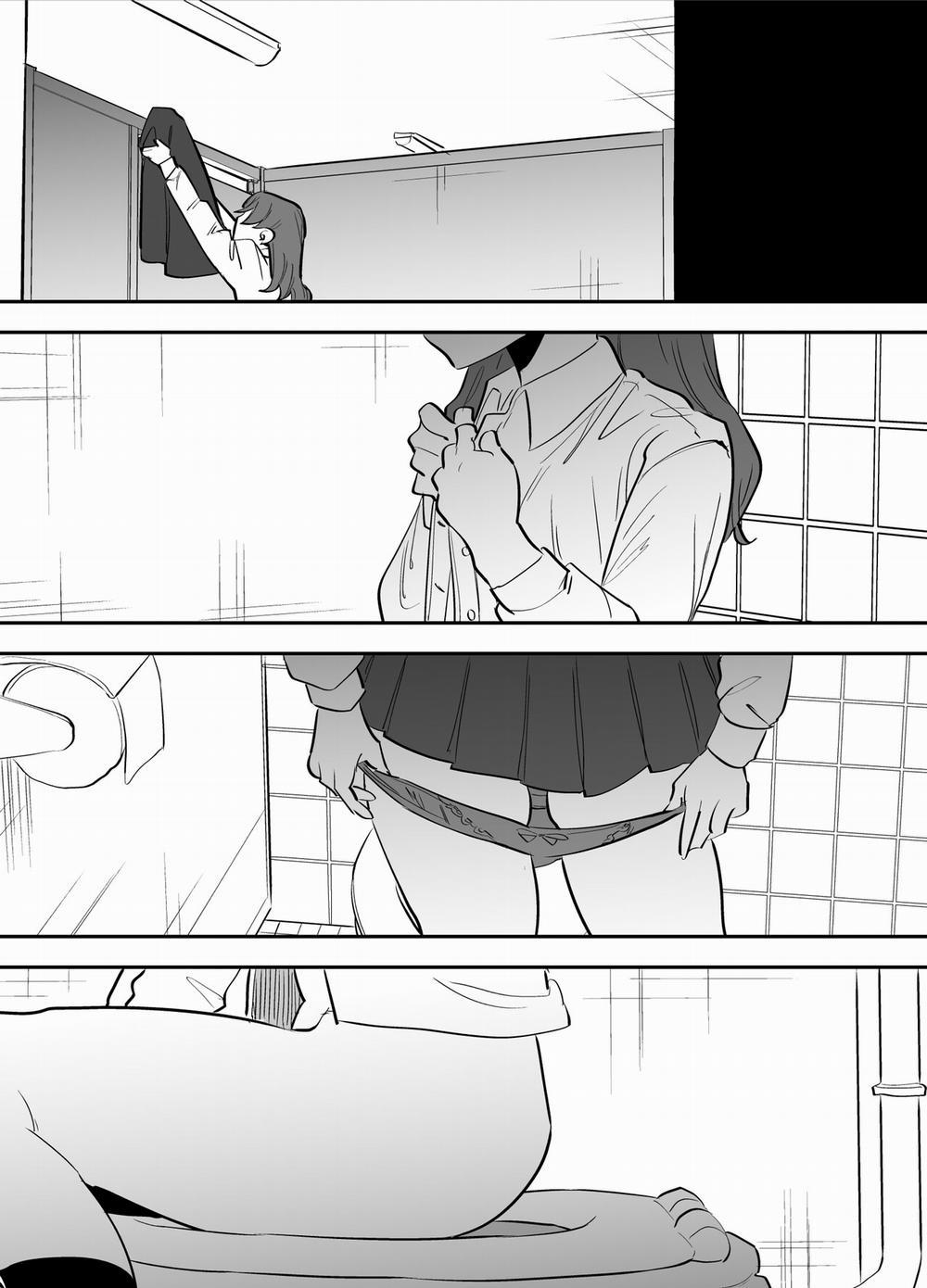Mình, WC, và futanari Hanako-san Sợ wa sợ wa trang 29