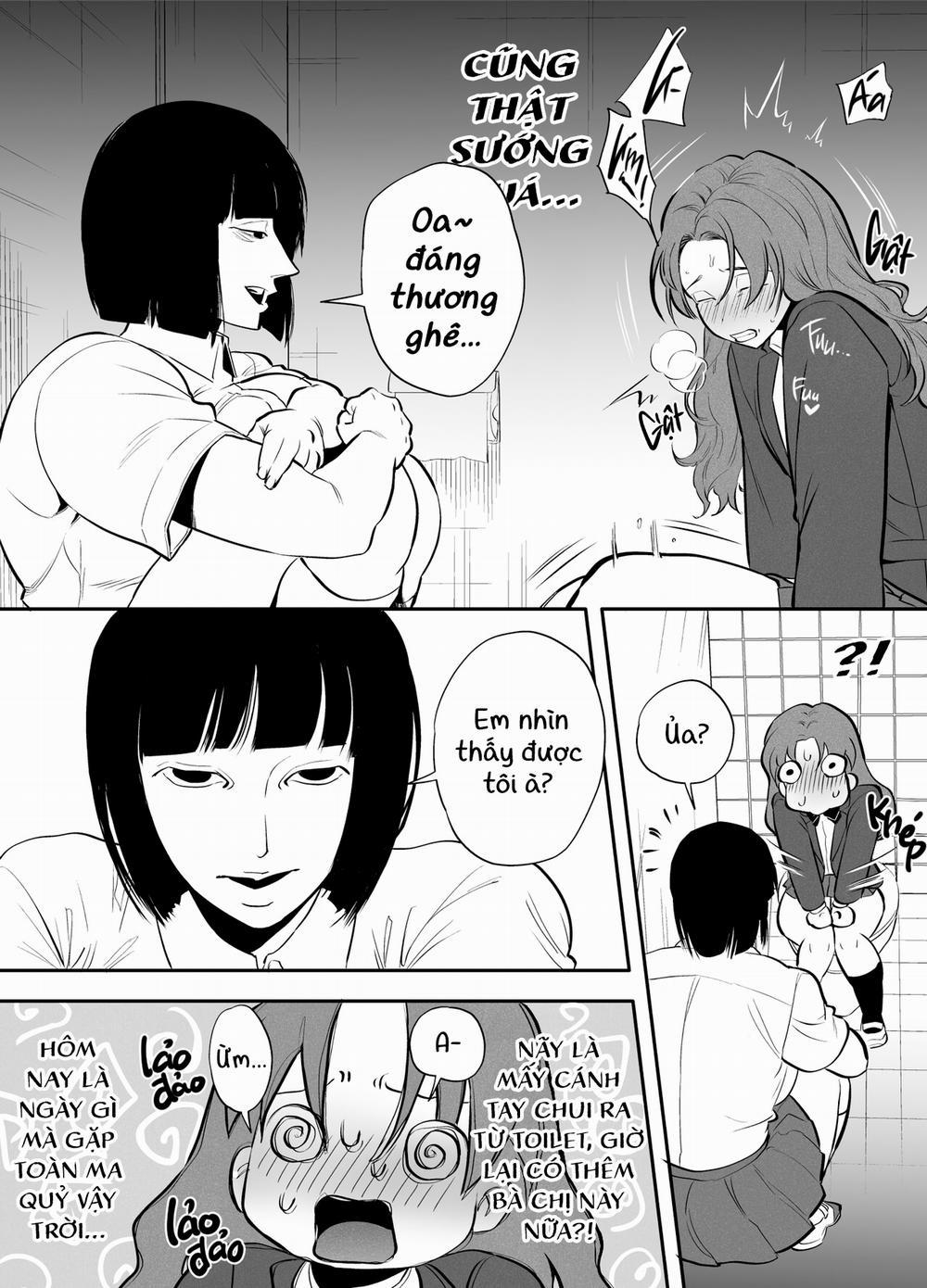 Mình, WC, và futanari Hanako-san Sợ wa sợ wa trang 8