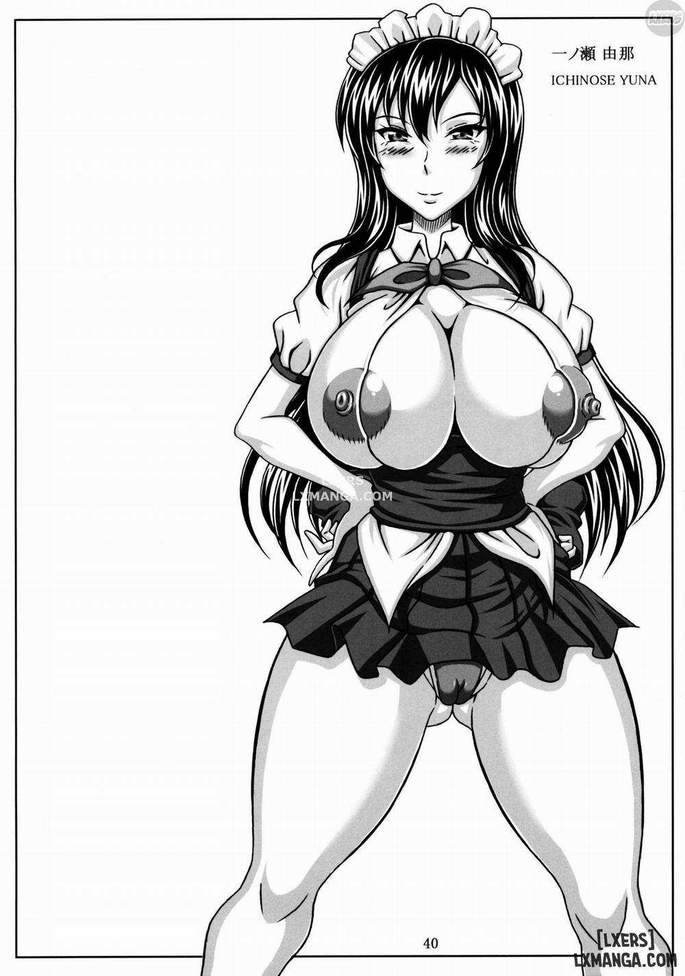 Minna no Bakunyuu Ona Maid Oneshot trang 38