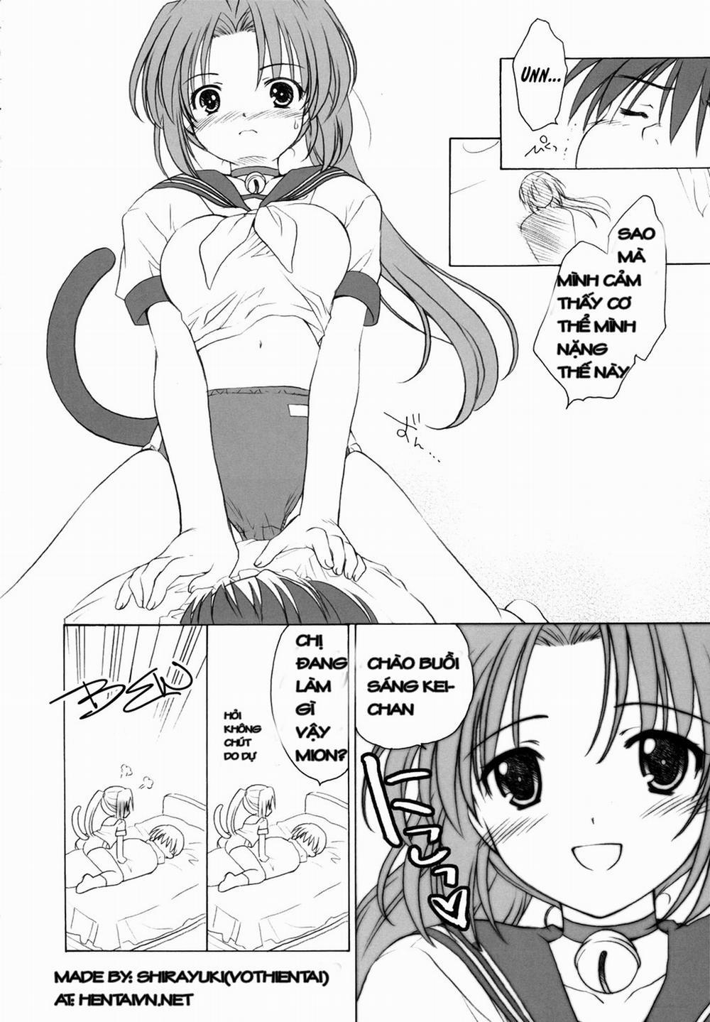 Mion Shion (Higurashi no naku koro ni) Oneshot trang 9