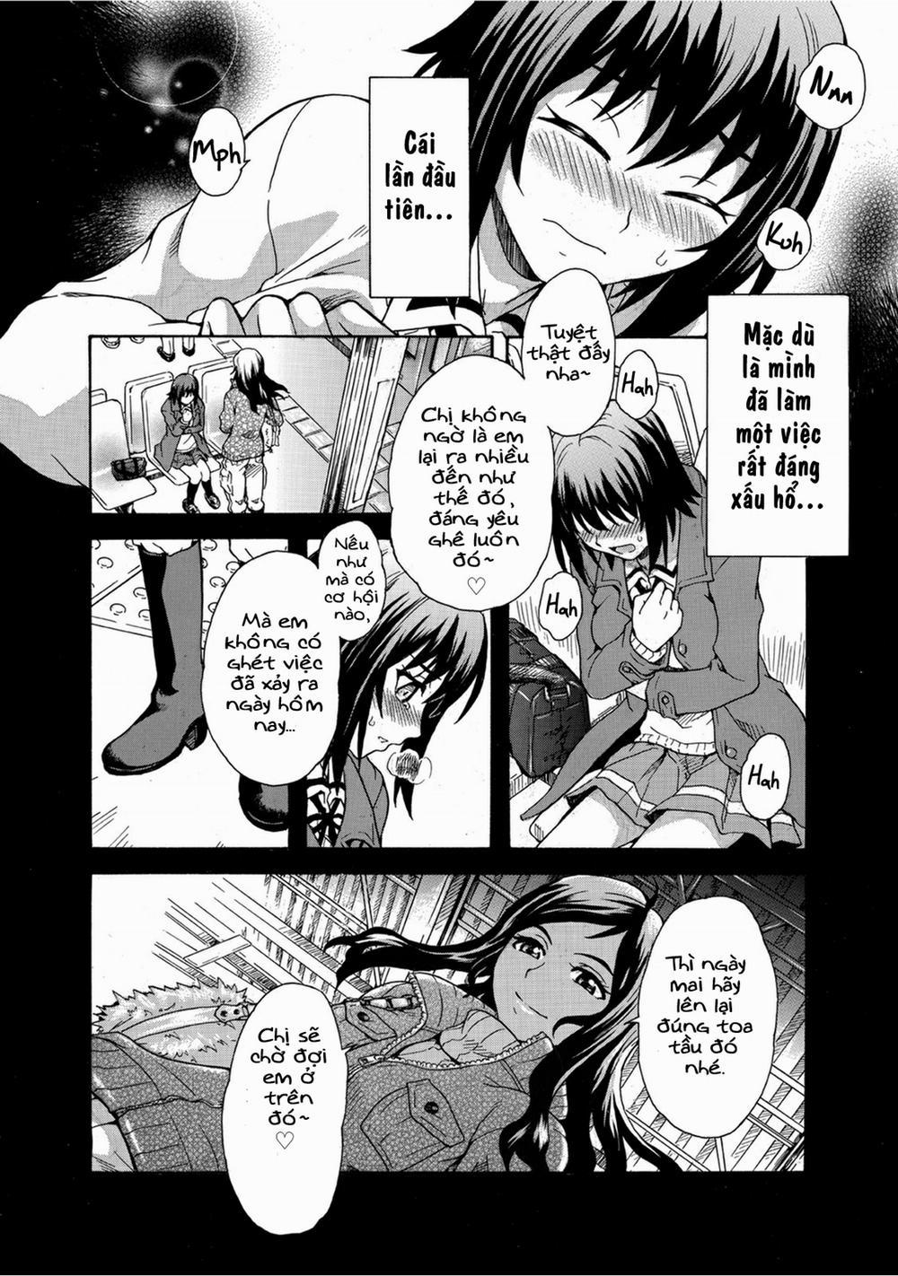 Mirarete Icchau ☆ Yuri Densha ~Josei Senyou Sharyou No Himegoto~ Oneshot [Yuri] trang 10