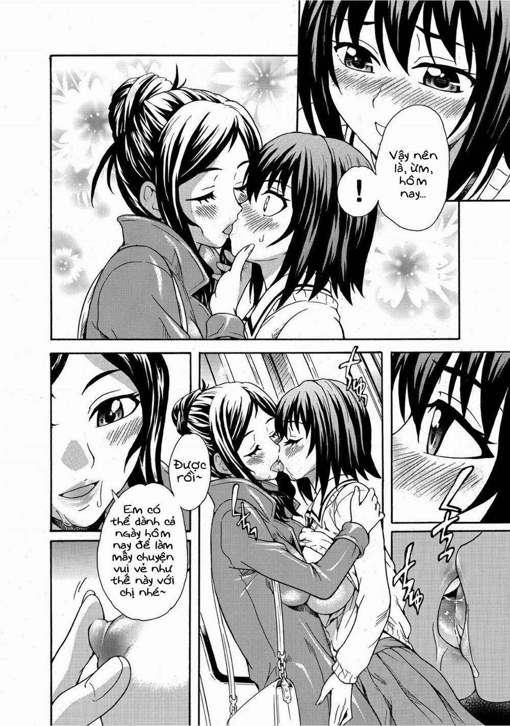 Mirarete Icchau ☆ Yuri Densha ~Josei Senyou Sharyou No Himegoto~ Oneshot [Yuri] trang 14