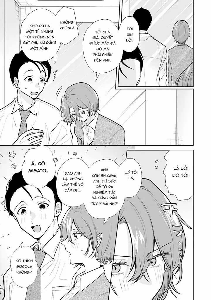 Misato Có Hơi Lạnh Lùng Với Người Sếp Của Cô Ấy 1 trang 12