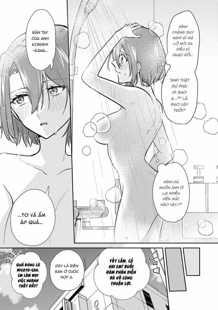 Misato Có Hơi Lạnh Lùng Với Người Sếp Của Cô Ấy 2 trang 18