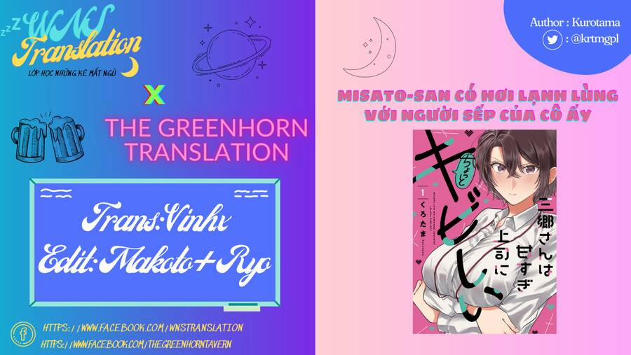 Misato Có Hơi Lạnh Lùng Với Người Sếp Của Cô Ấy 2 trang 20