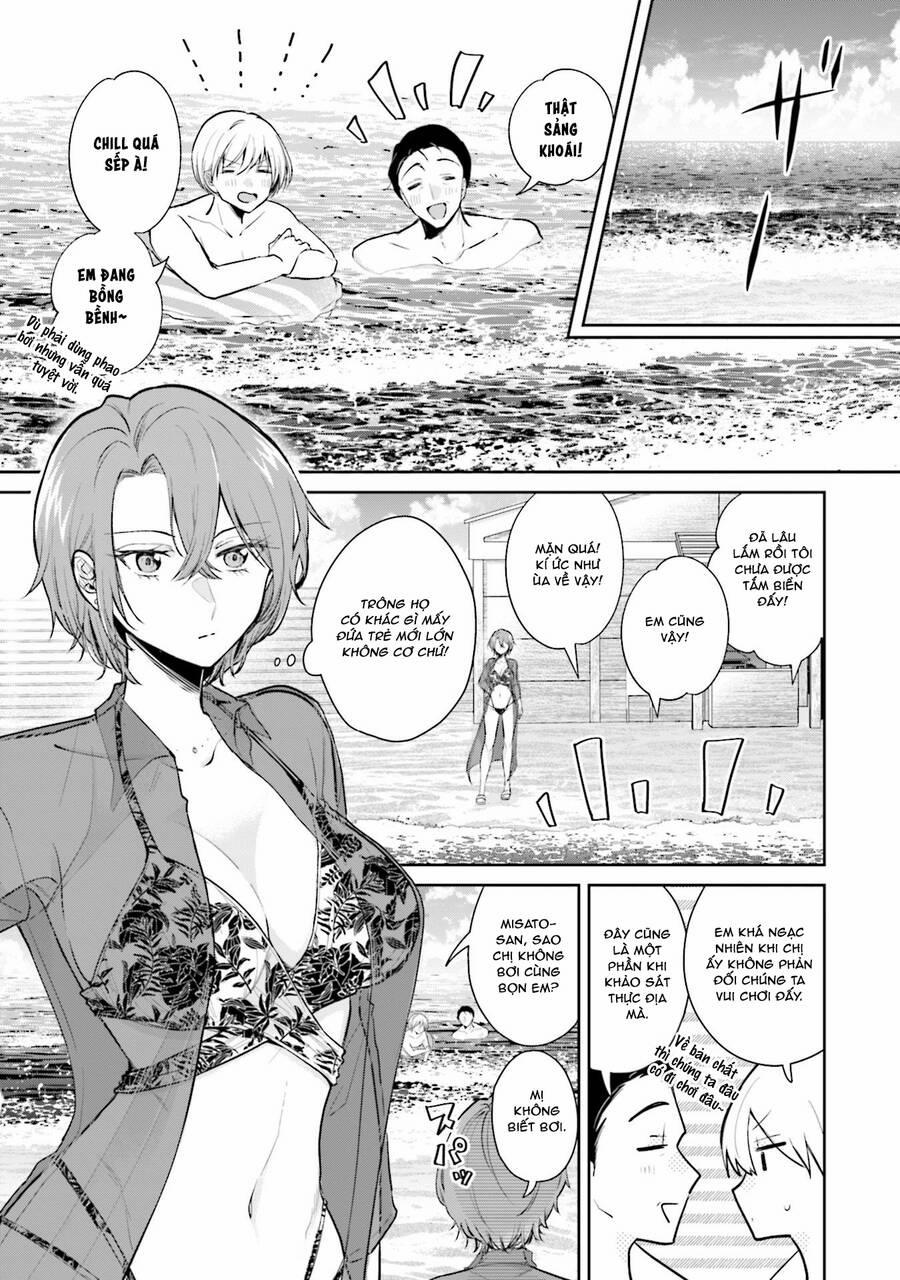 Misato Có Hơi Lạnh Lùng Với Người Sếp Của Cô Ấy 5 trang 14