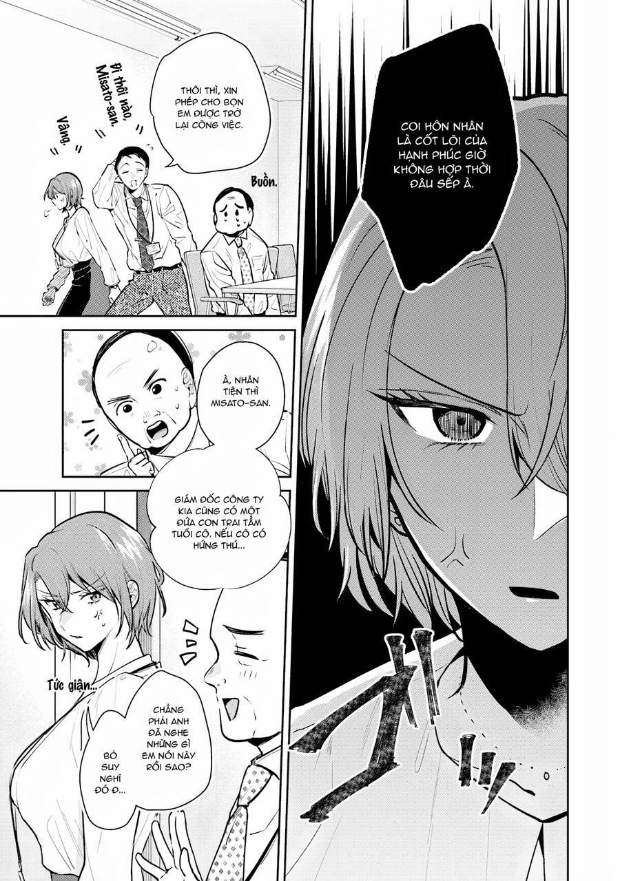 Misato Có Hơi Lạnh Lùng Với Người Sếp Của Cô Ấy 6 trang 14
