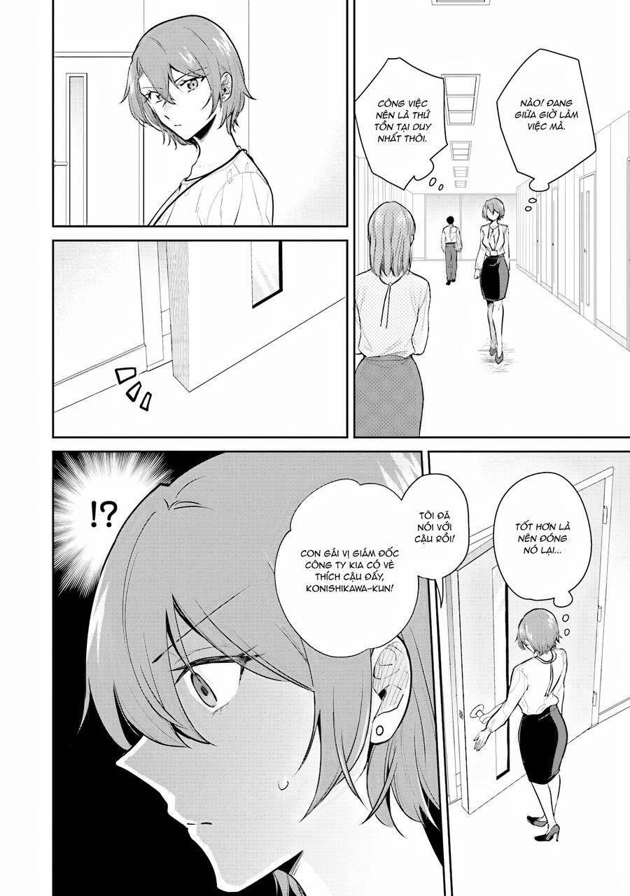 Misato Có Hơi Lạnh Lùng Với Người Sếp Của Cô Ấy 6 trang 9