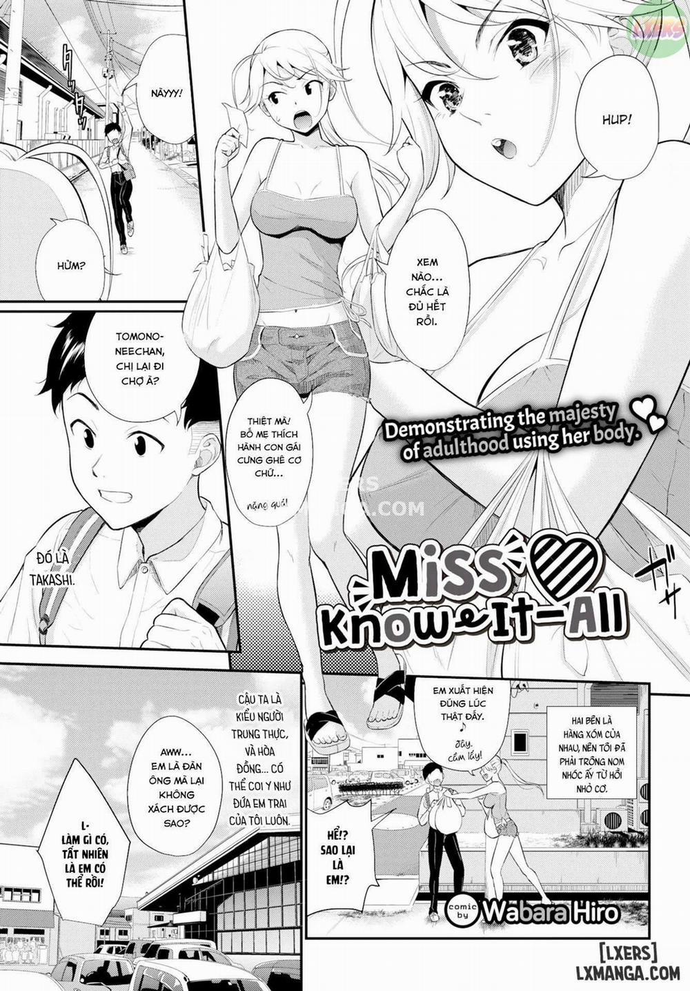 Miss ❤ Know-It-All 1 trang 0