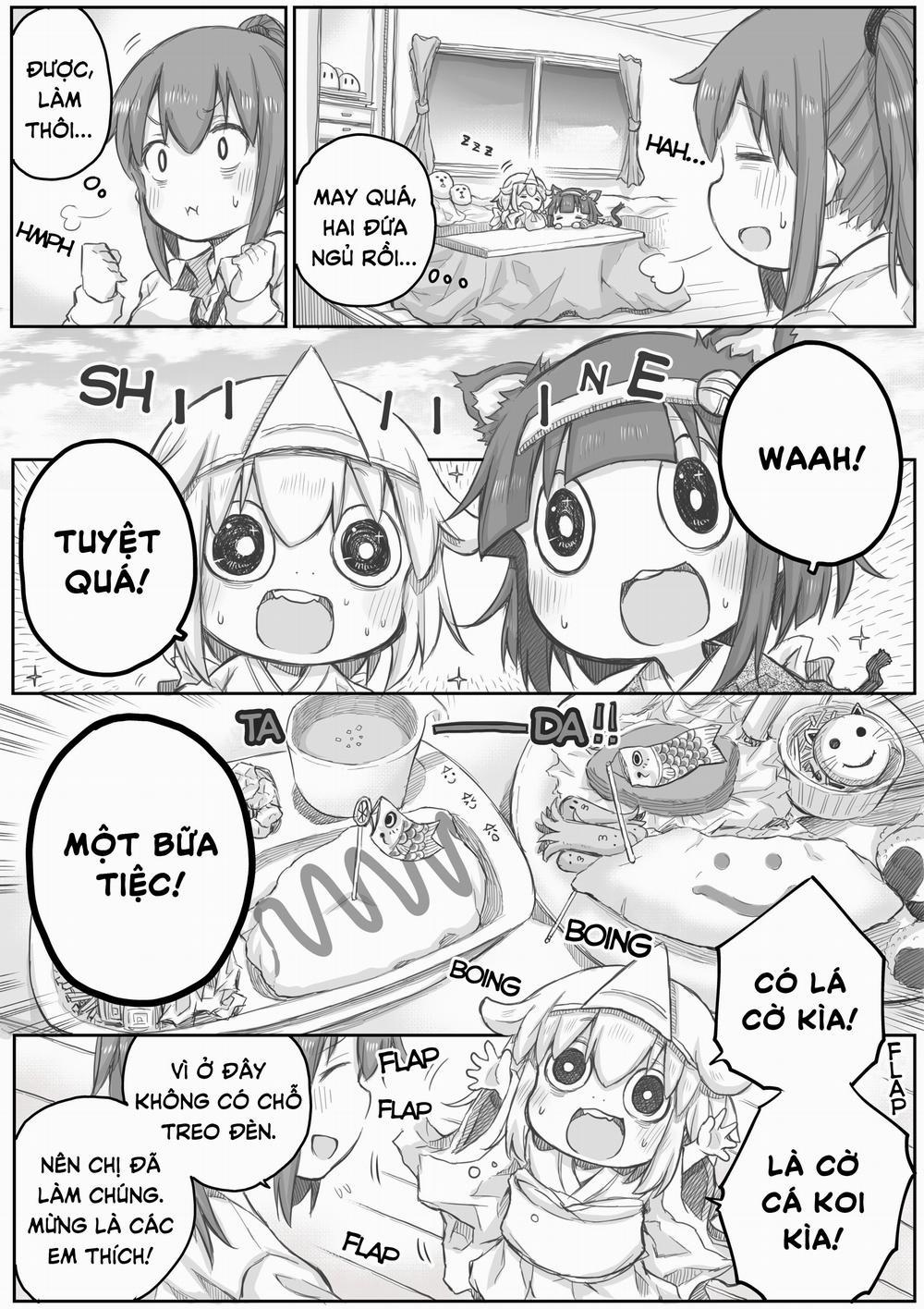 Miss Shachiku And The Little Baby Ghost 18 trang 2