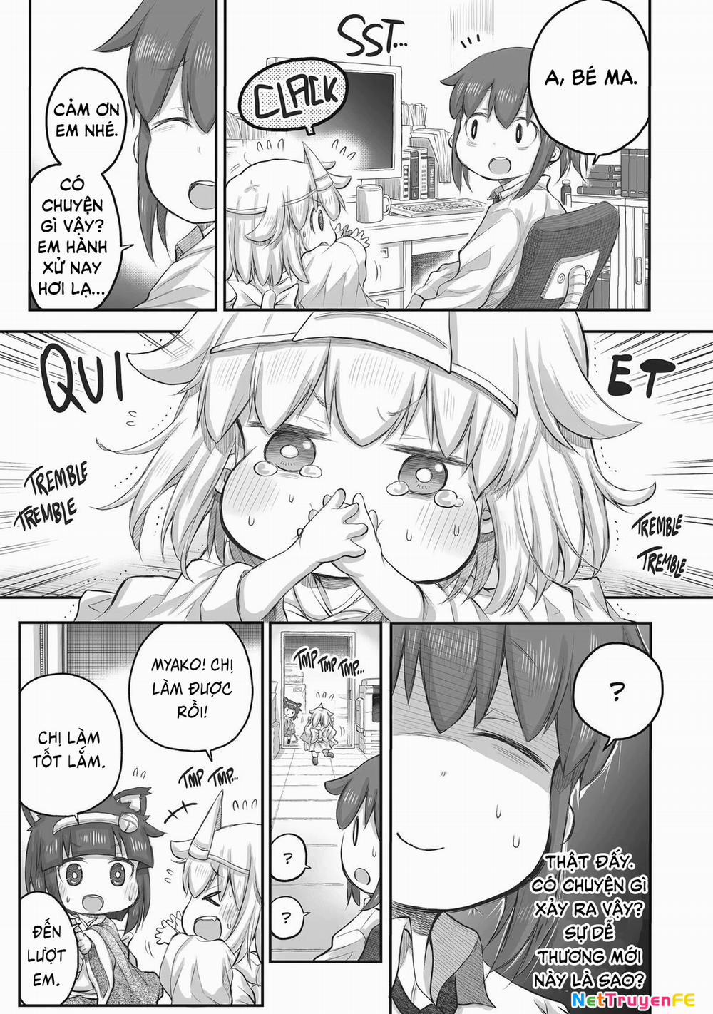 Miss Shachiku And The Little Baby Ghost 37 trang 6