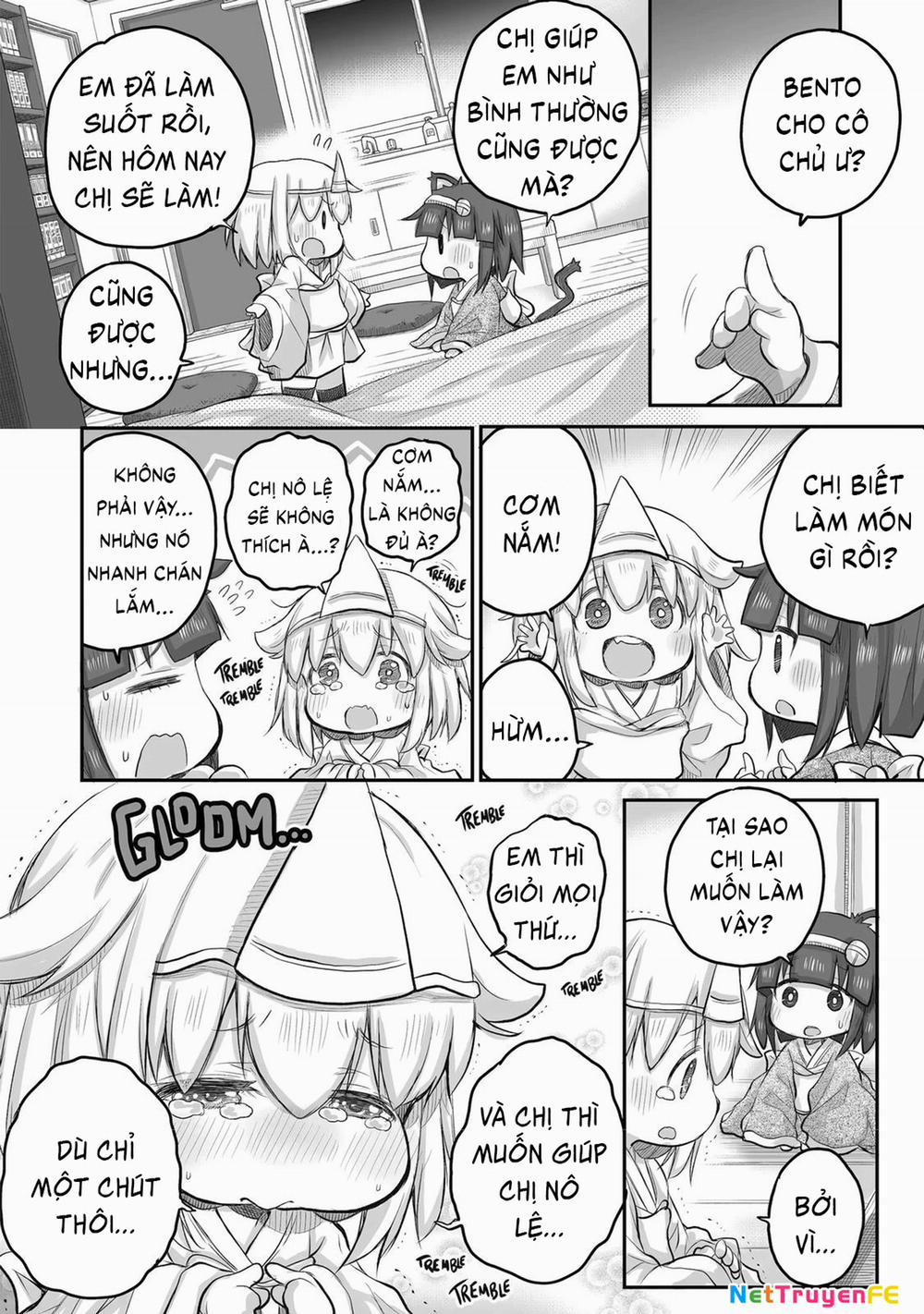 Miss Shachiku And The Little Baby Ghost 40 trang 3