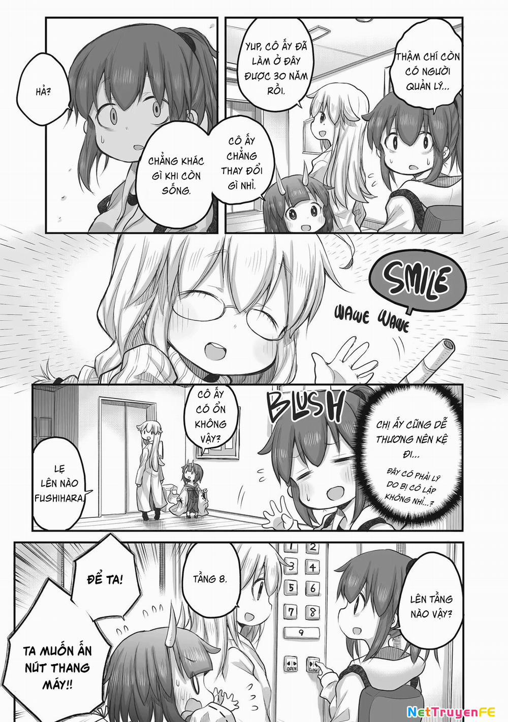 Miss Shachiku And The Little Baby Ghost 44 trang 8