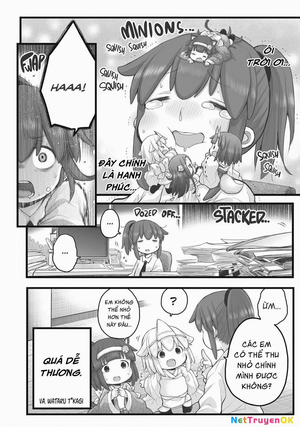 Miss Shachiku And The Little Baby Ghost 81 trang 4