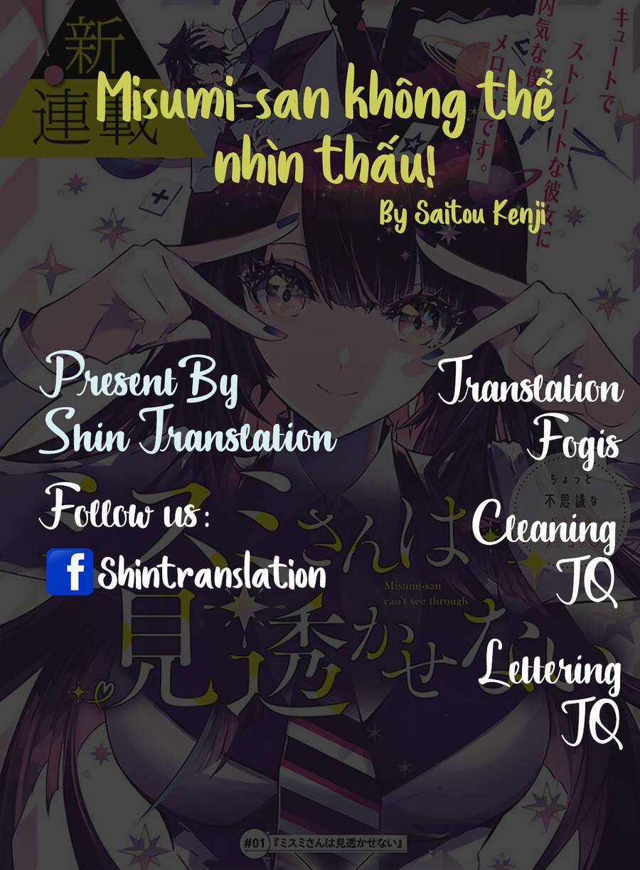 Misumi-San Không Thể Nhìn Thấu! 4 trang 0