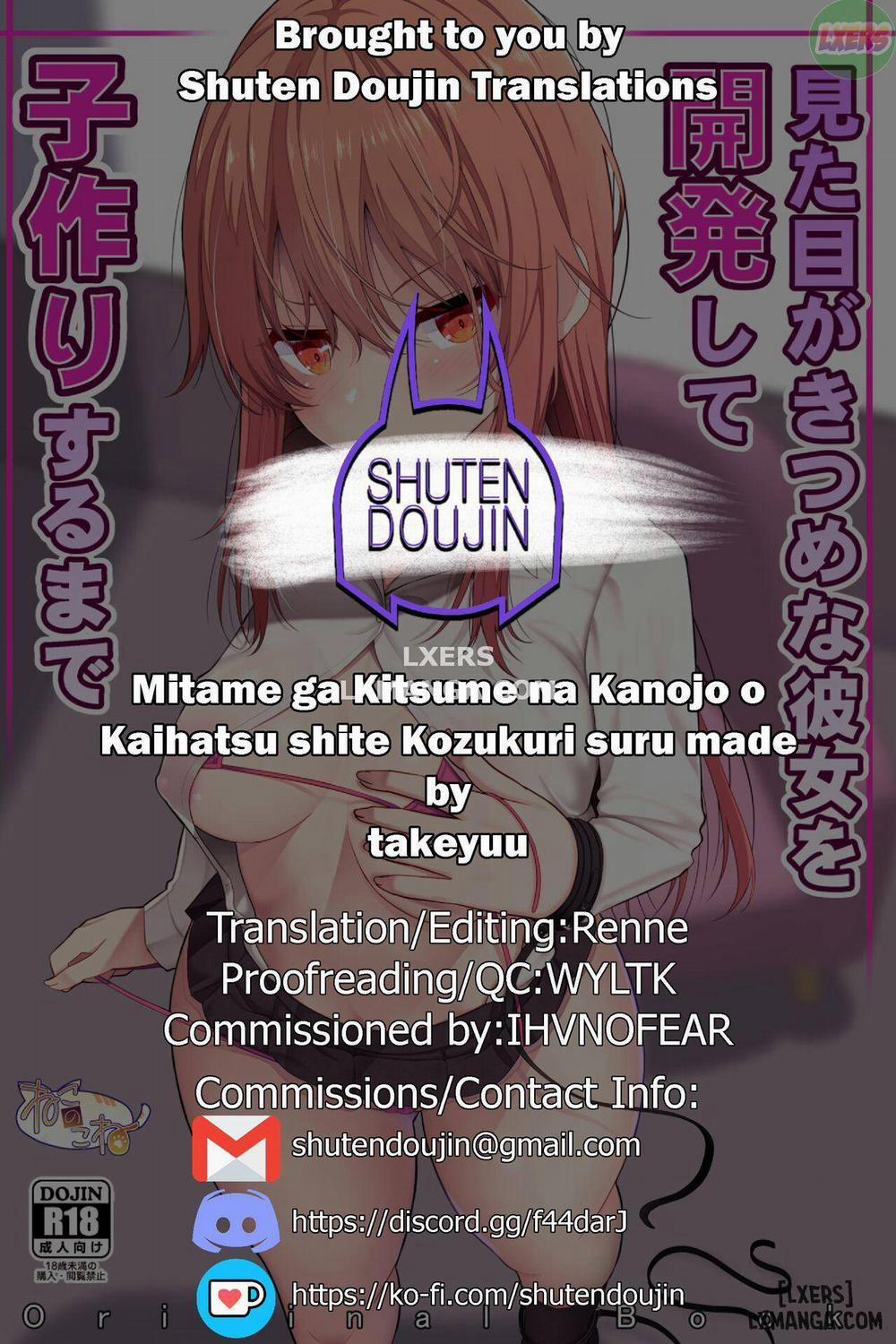 Mitame ga Kitsume na Kanojo o Kaihatsu shite Kozukuri suru made Oneshot trang 35