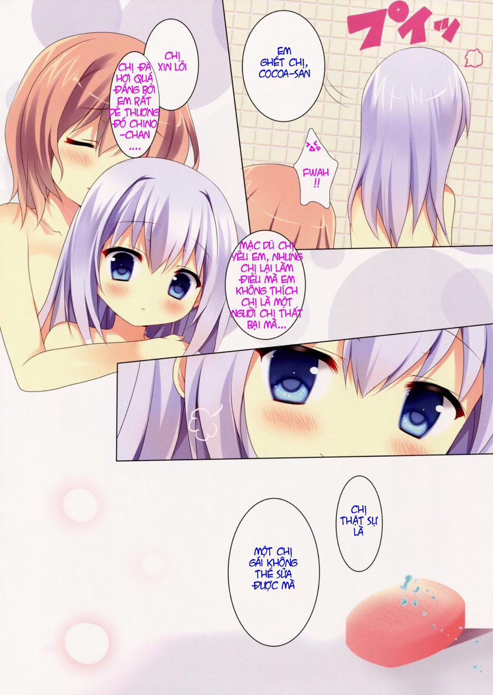 Mitsu-iro Daydream (Gochuumon Wa Usagi Desu Ka?) Oneshot trang 10