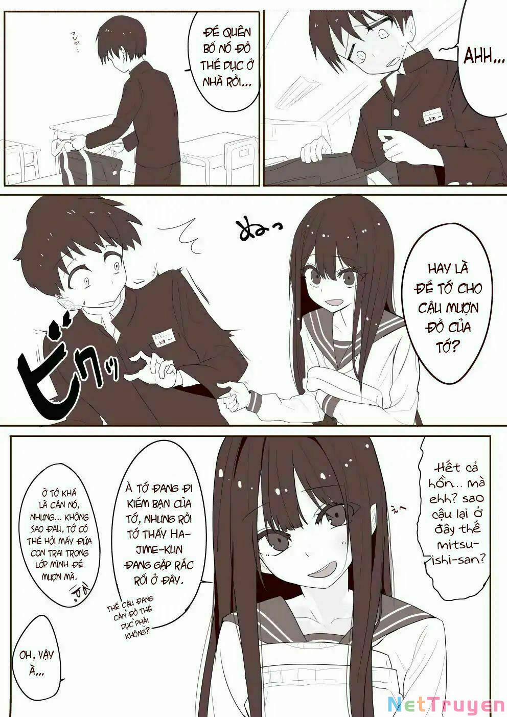 Mitsuishi-San Wa Doko Ka Okashii 1 trang 3