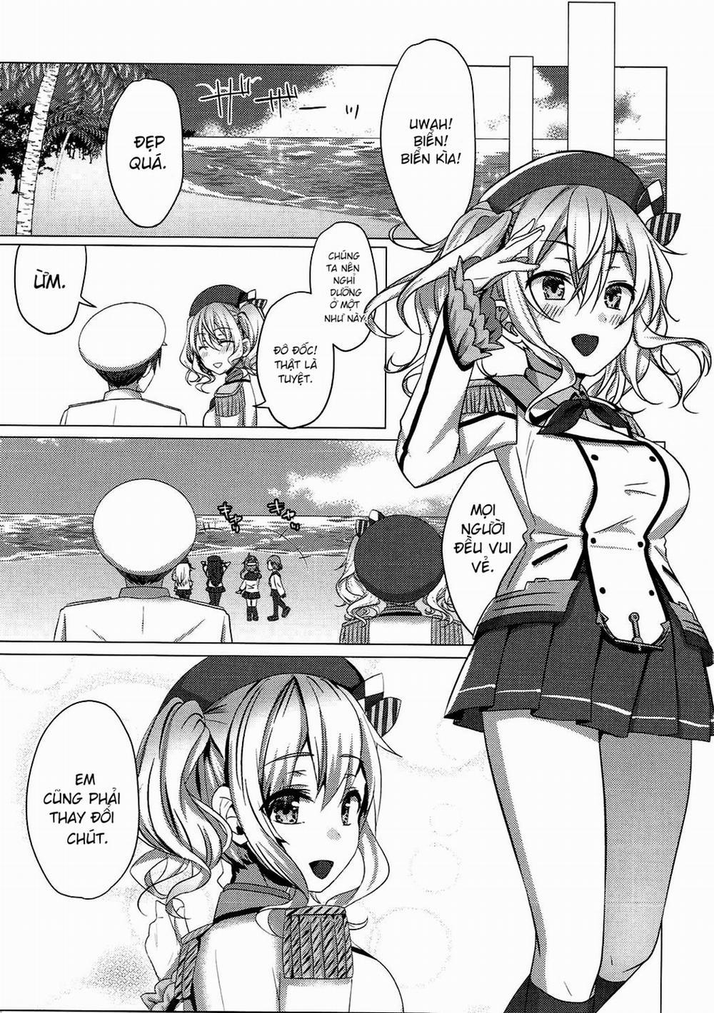 Mizugi no Kashima ga Erosugiru Oneshot trang 5