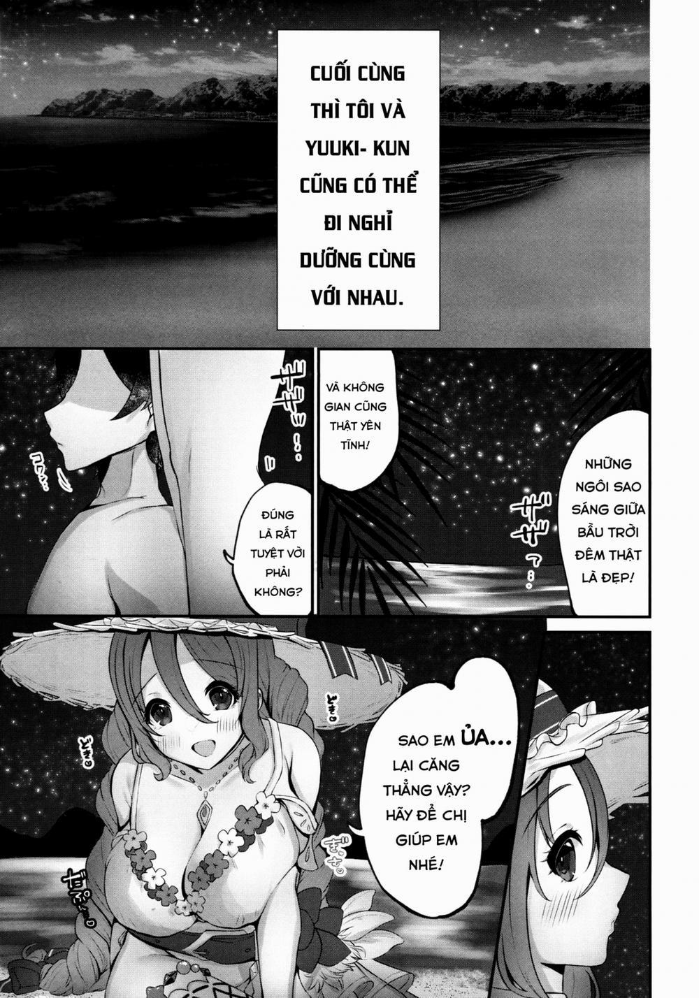 Mizugi No Onechan To Yoru No Umi De Ecchi Suru Hon | Fucking My Dear ...Big Sis... At The Beach Oneshot trang 1