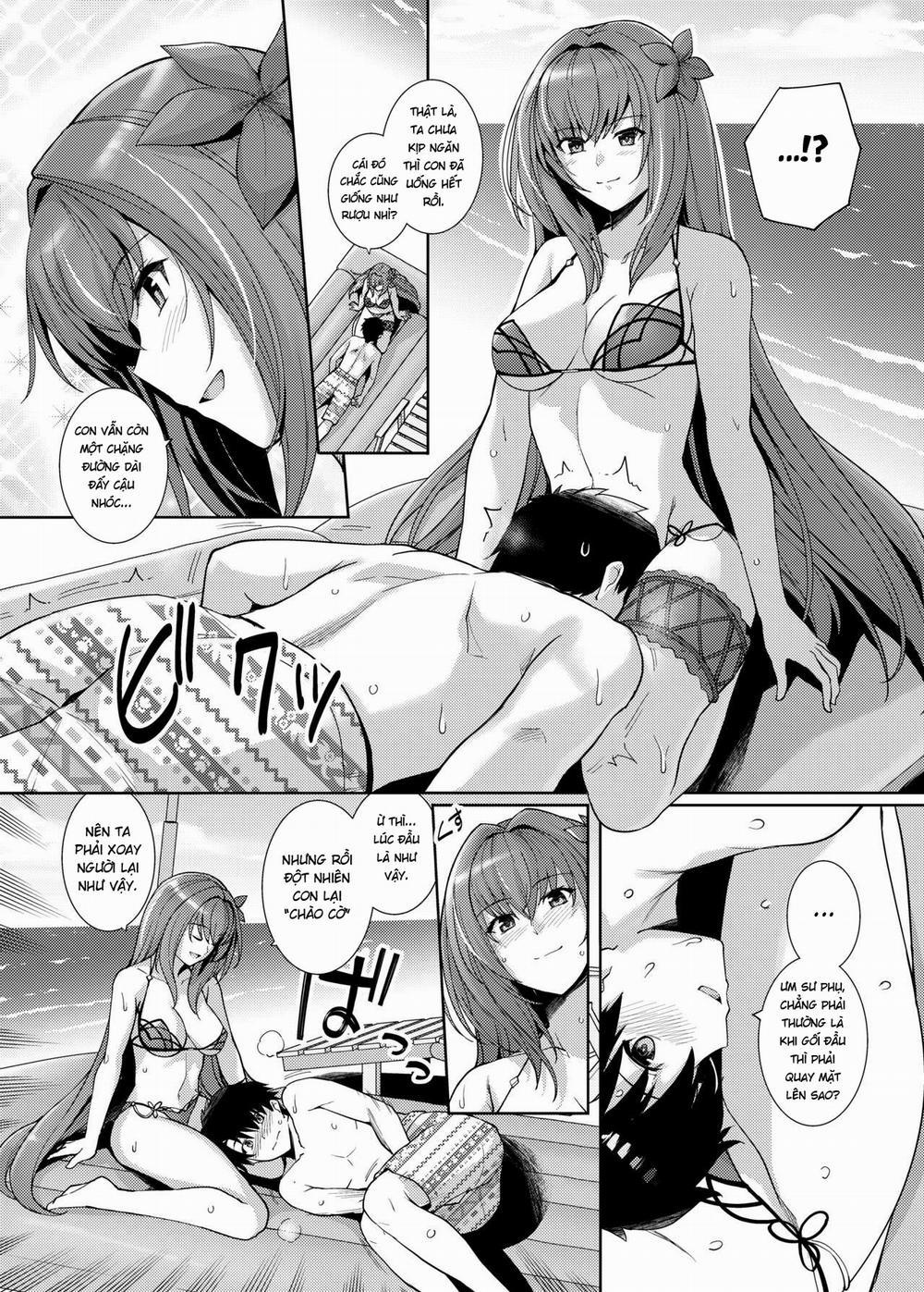 Mizugi Shishou to Koibito Ecchi Suru Hon Bản không che trang 5