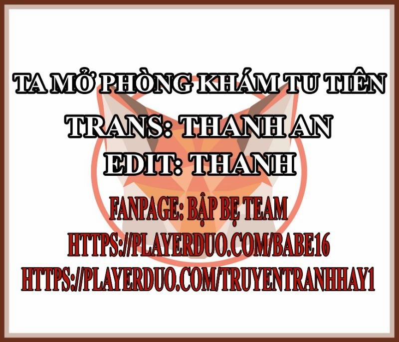 Mở Phòng Khám Tu Tiên 10 trang 0