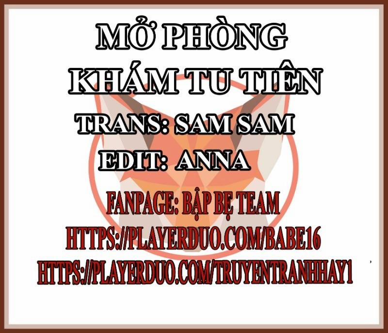 Mở Phòng Khám Tu Tiên 5 trang 0