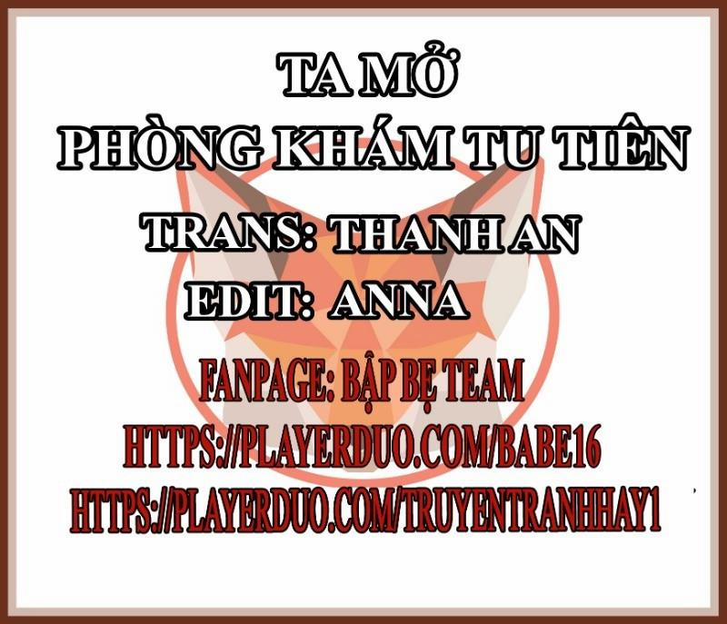 Mở Phòng Khám Tu Tiên 6 trang 0