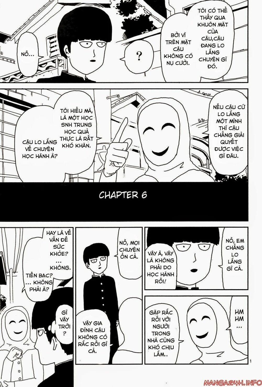 Mob Psycho 100 6 trang 1