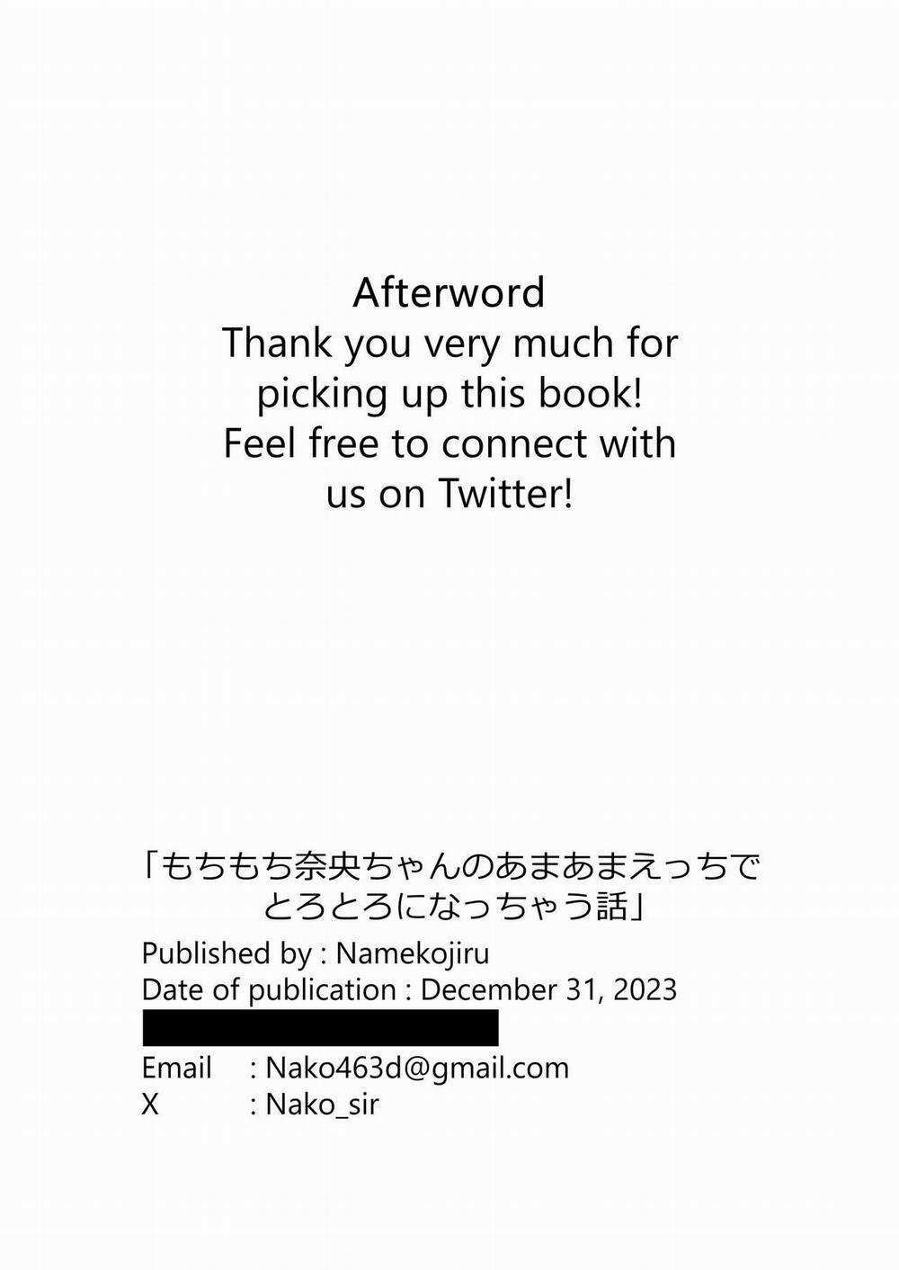 Mochimochi Nao's Sweet and Sexy Story That Makes You Melt Oneshot trang 34