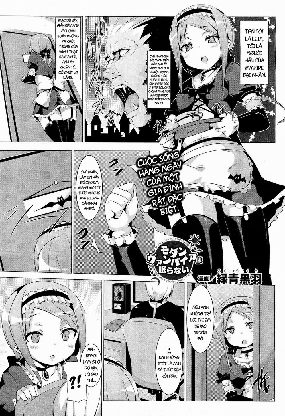 Modern Vampire wa Nemuranai Oneshot trang 2