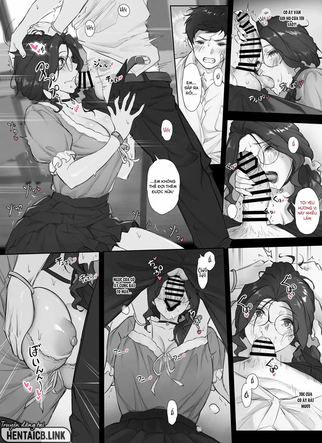 Mối Quan Hệ Bí Mật Của Tôi Với Cô Giáo Vú Khủng Oneshot trang 13