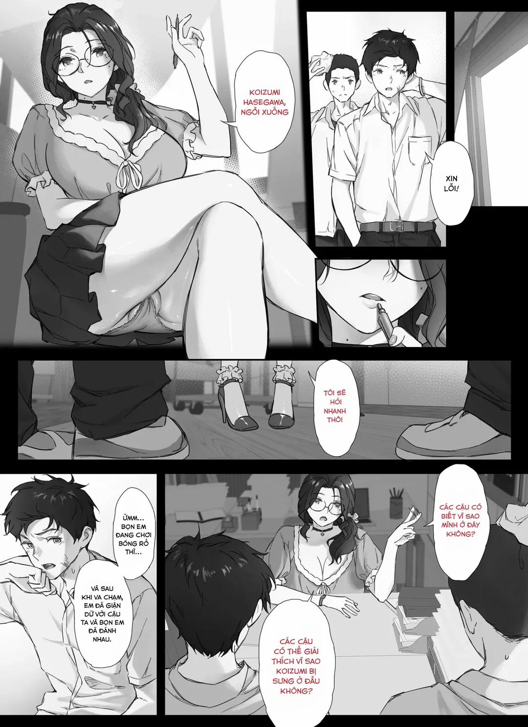 Mối Quan Hệ Bí Mật Của Tôi Với Cô Giáo Vú Khủng Oneshot trang 6