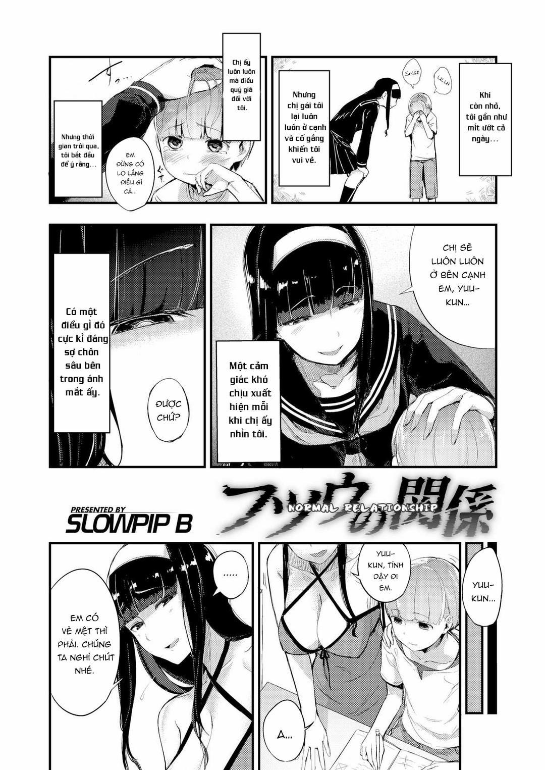 Mối quan hệ bình thường của chị em tôi Oneshot trang 2