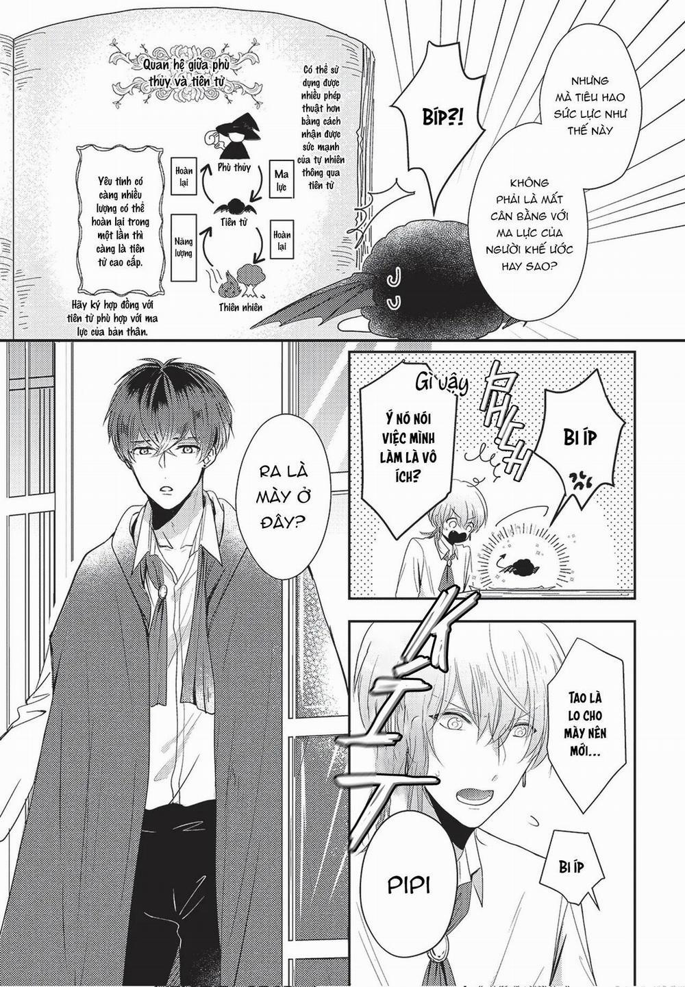 Mọi thứ tan chảy chỉ bằng một cái chạm tay của phù thủy 1 trang 9