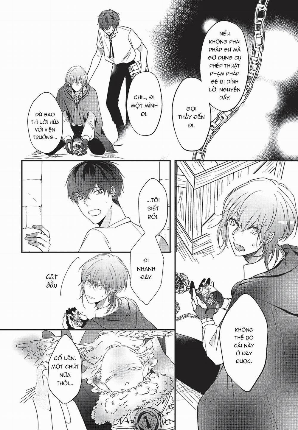 Mọi thứ tan chảy chỉ bằng một cái chạm tay của phù thủy 3 trang 16