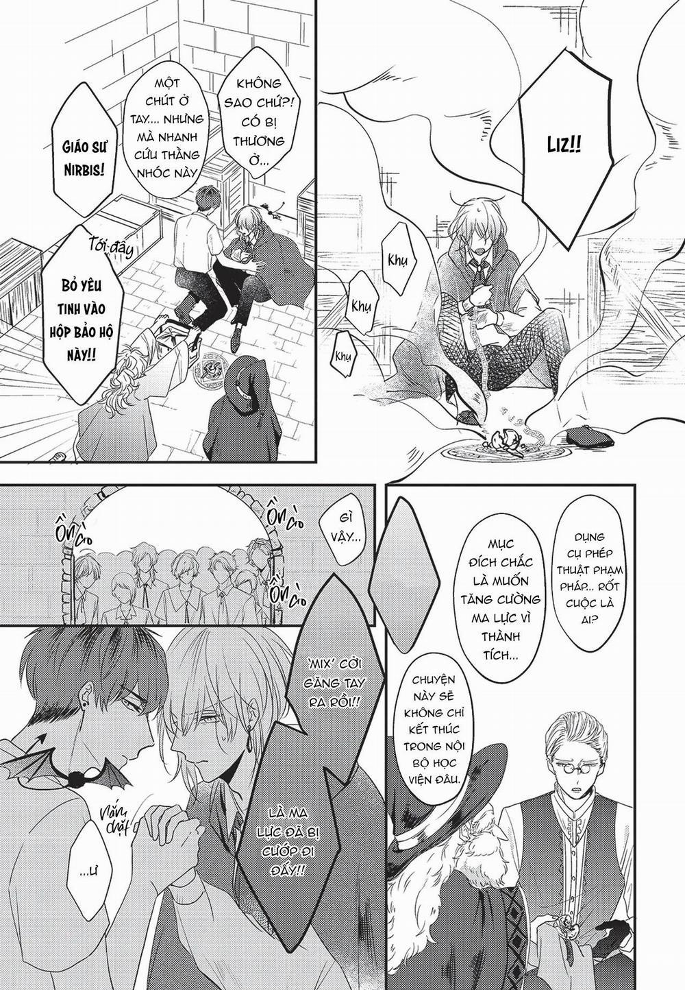 Mọi thứ tan chảy chỉ bằng một cái chạm tay của phù thủy 3 trang 19