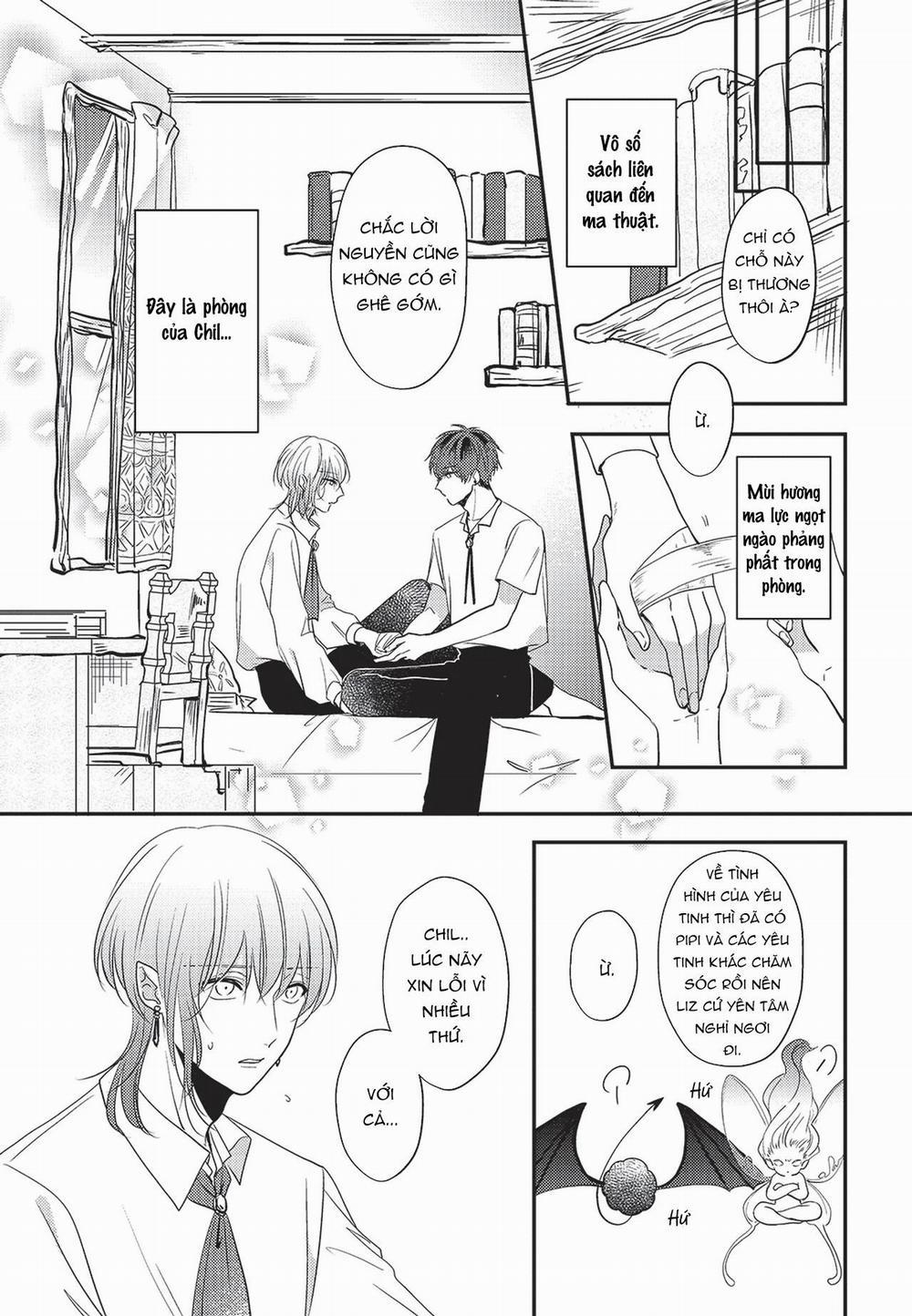 Mọi thứ tan chảy chỉ bằng một cái chạm tay của phù thủy 3 trang 23