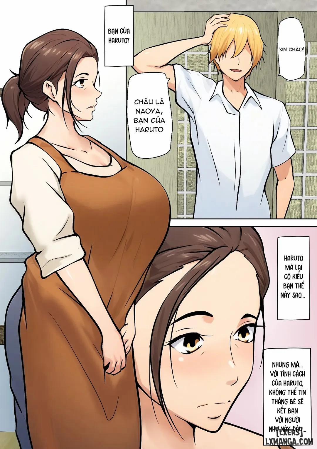 Mối tình lãng mạn ảo tưởng với bạn của con trai Oneshot trang 1