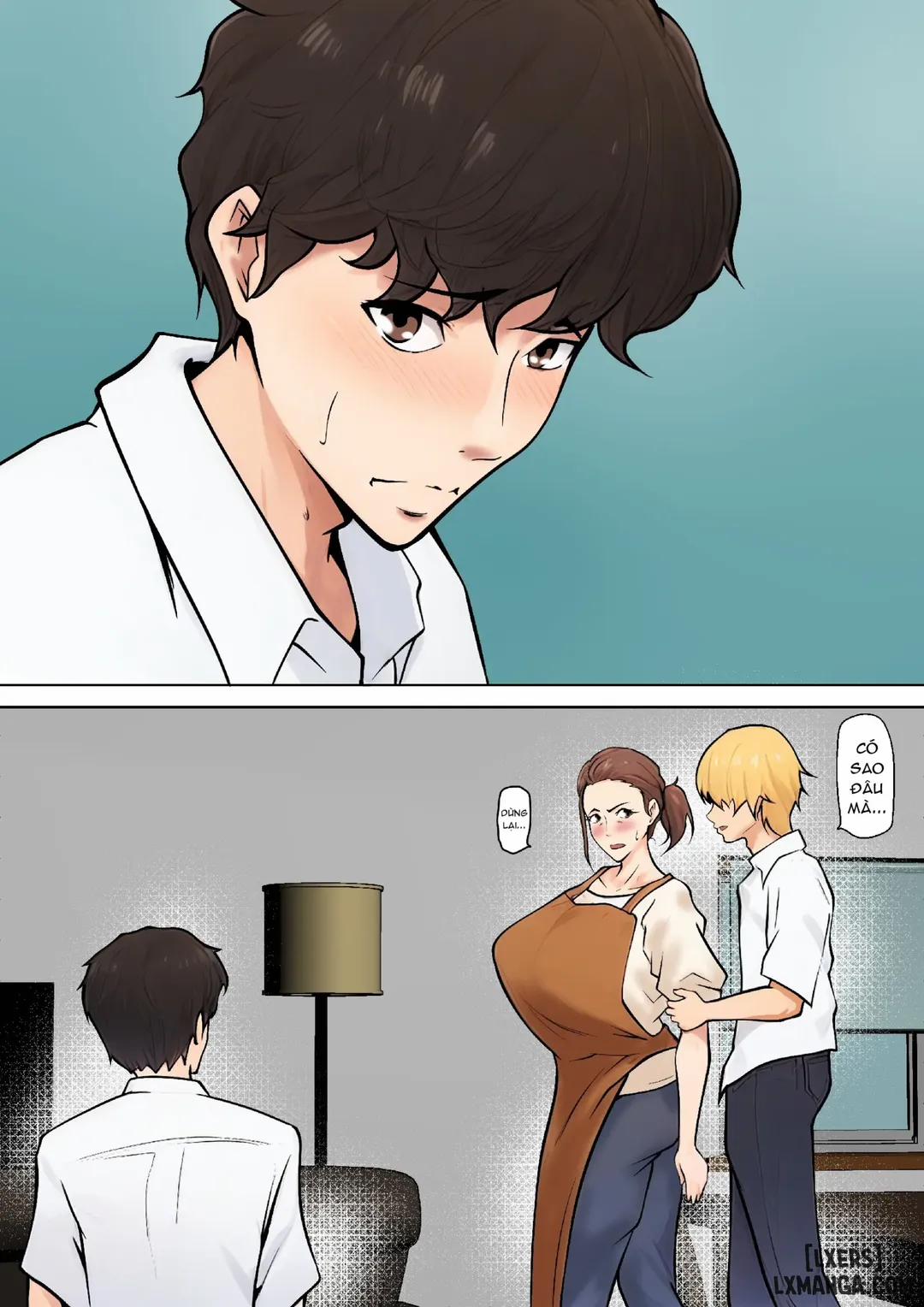 Mối tình lãng mạn ảo tưởng với bạn của con trai Oneshot trang 11