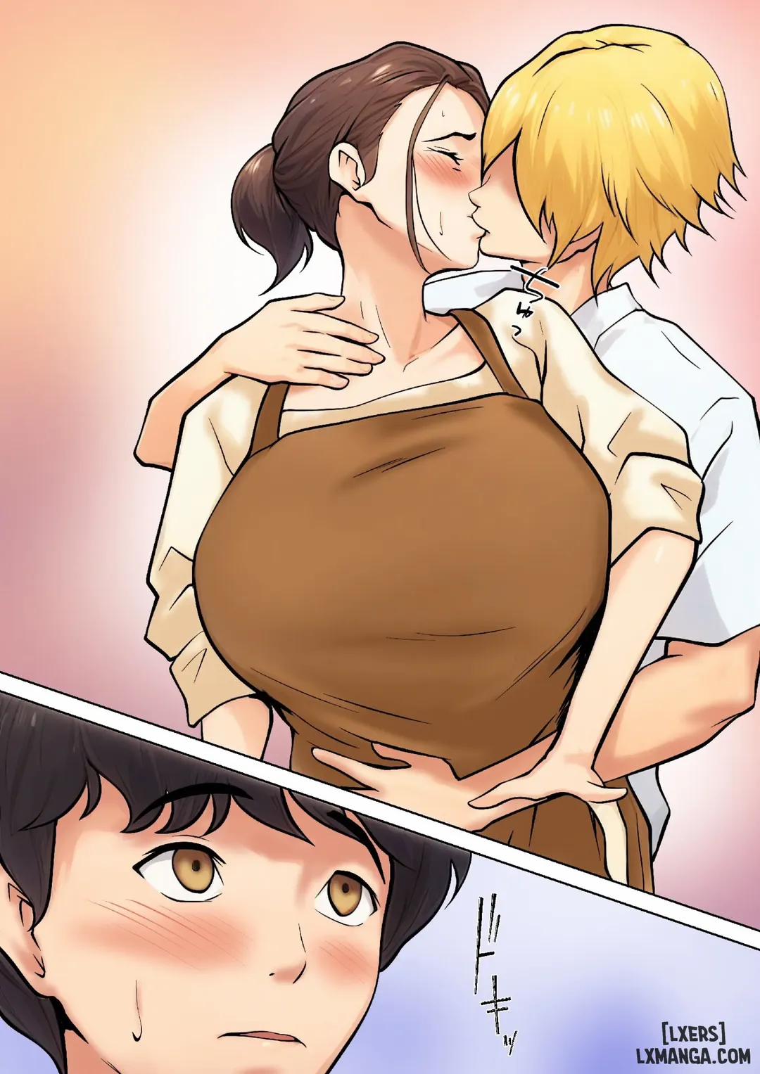 Mối tình lãng mạn ảo tưởng với bạn của con trai Oneshot trang 14