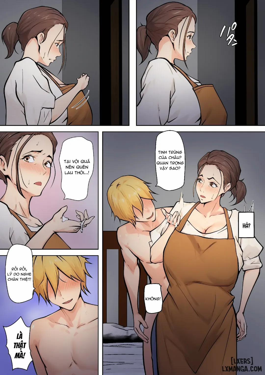 Mối tình lãng mạn ảo tưởng với bạn của con trai Oneshot trang 24