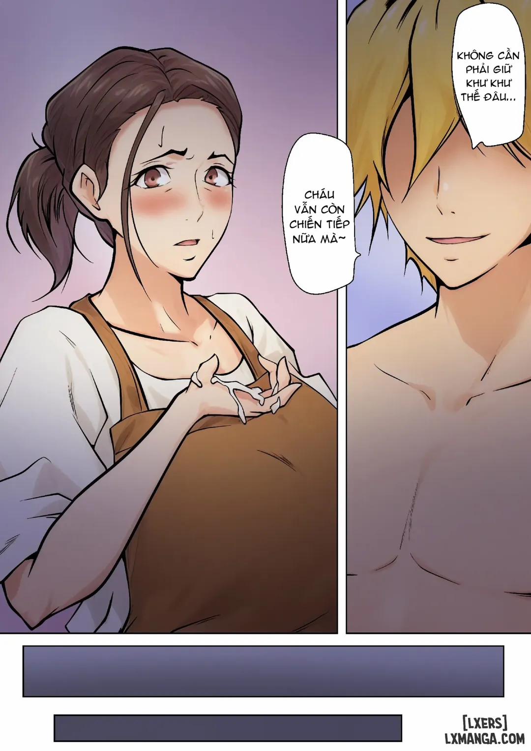 Mối tình lãng mạn ảo tưởng với bạn của con trai Oneshot trang 25