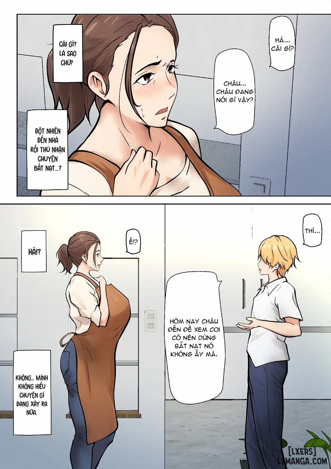 Mối tình lãng mạn ảo tưởng với bạn của con trai Oneshot trang 5